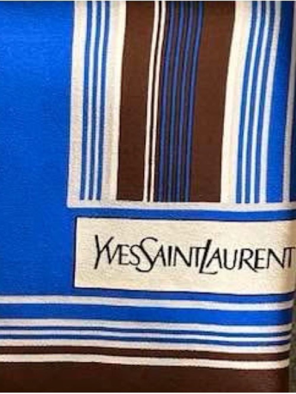 Authentic YSL Vibrant Scarf